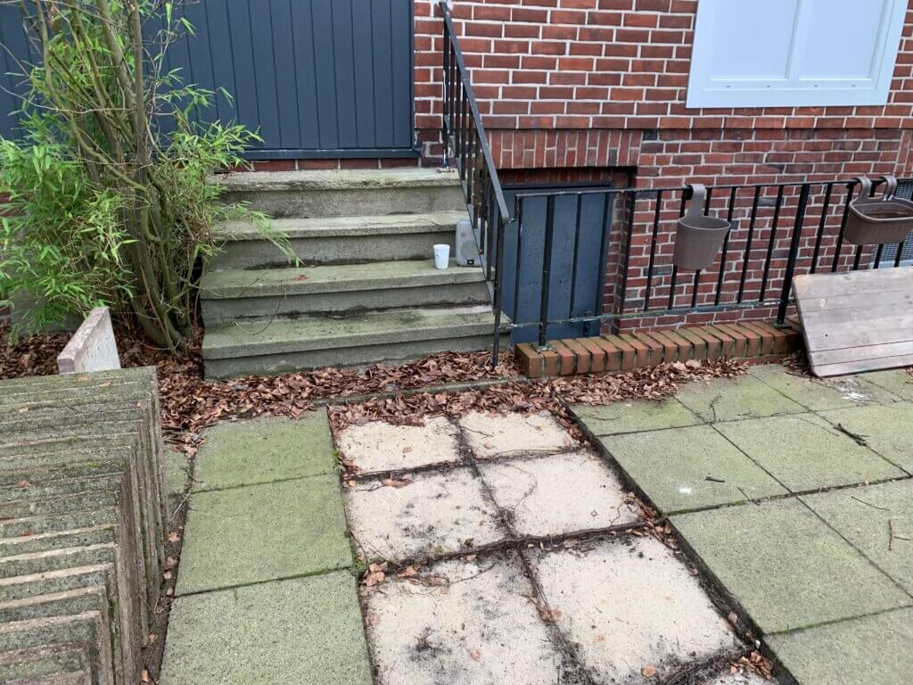 Terrassen Treppe