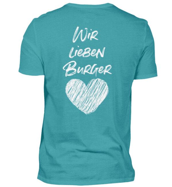 Herren T-Shirt Wir lieben Burger - Herren Shirt-1242