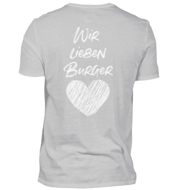 Herren T-Shirt Wir lieben Burger - Herren Shirt-1157