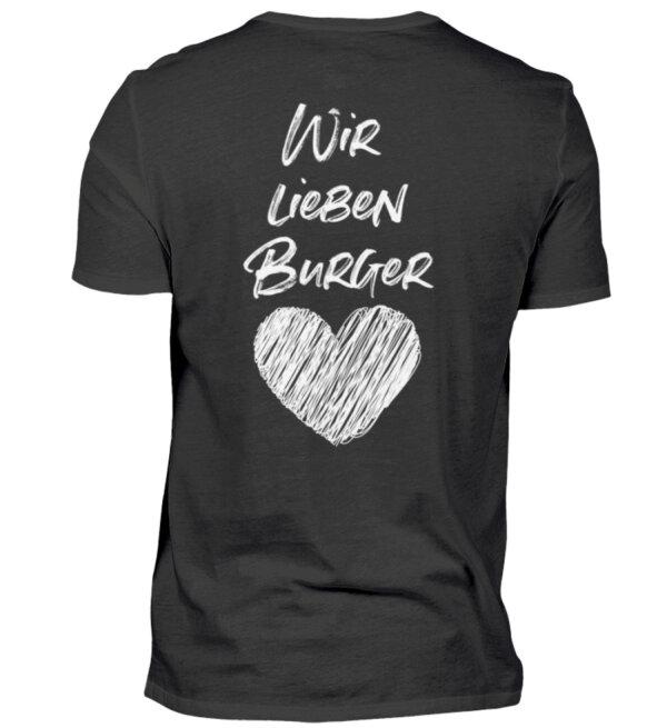 Herren T-Shirt Wir lieben Burger - Herren Shirt-16