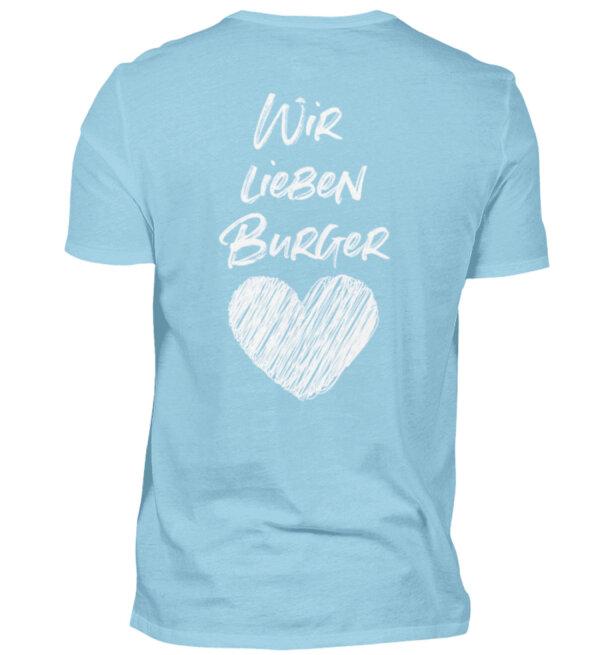 Herren T-Shirt Wir lieben Burger - Herren Shirt-674