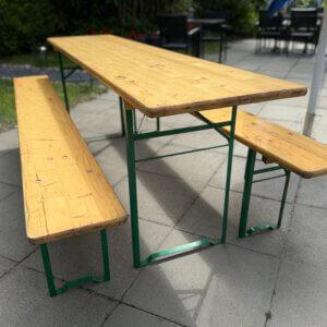 Bierzeltgarnitur / Festzeltgarnitur MIETEN